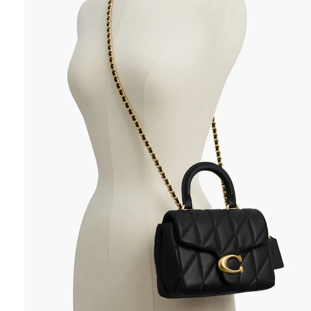 Coach Tabby Top Handle Bag With Quilting